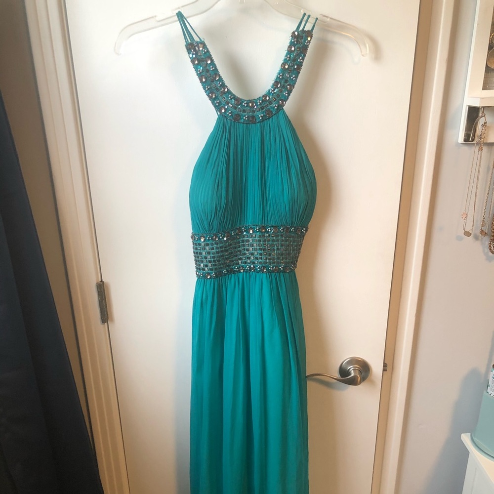 Blue/Green Formal Dress